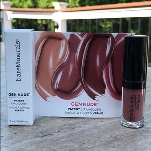 NEW bareMinerals GEN NUDE lip color